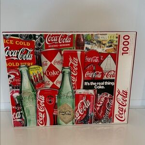 Springbok Coca Cola Then and Now jigsaw puzzles 1000 pieces🔴2/$25🔴